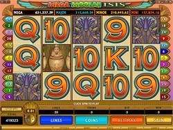 Play Mega Moolah Isis Slots now!