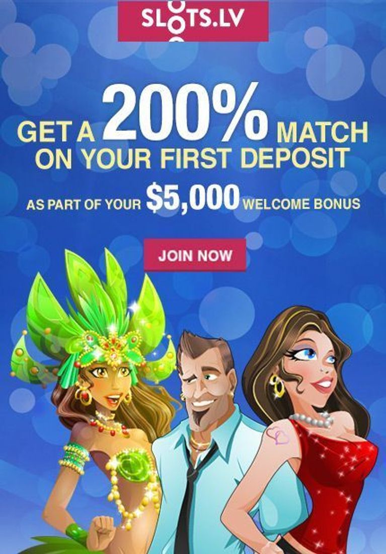 No Deposit Bonuses at Slots.LV Casino